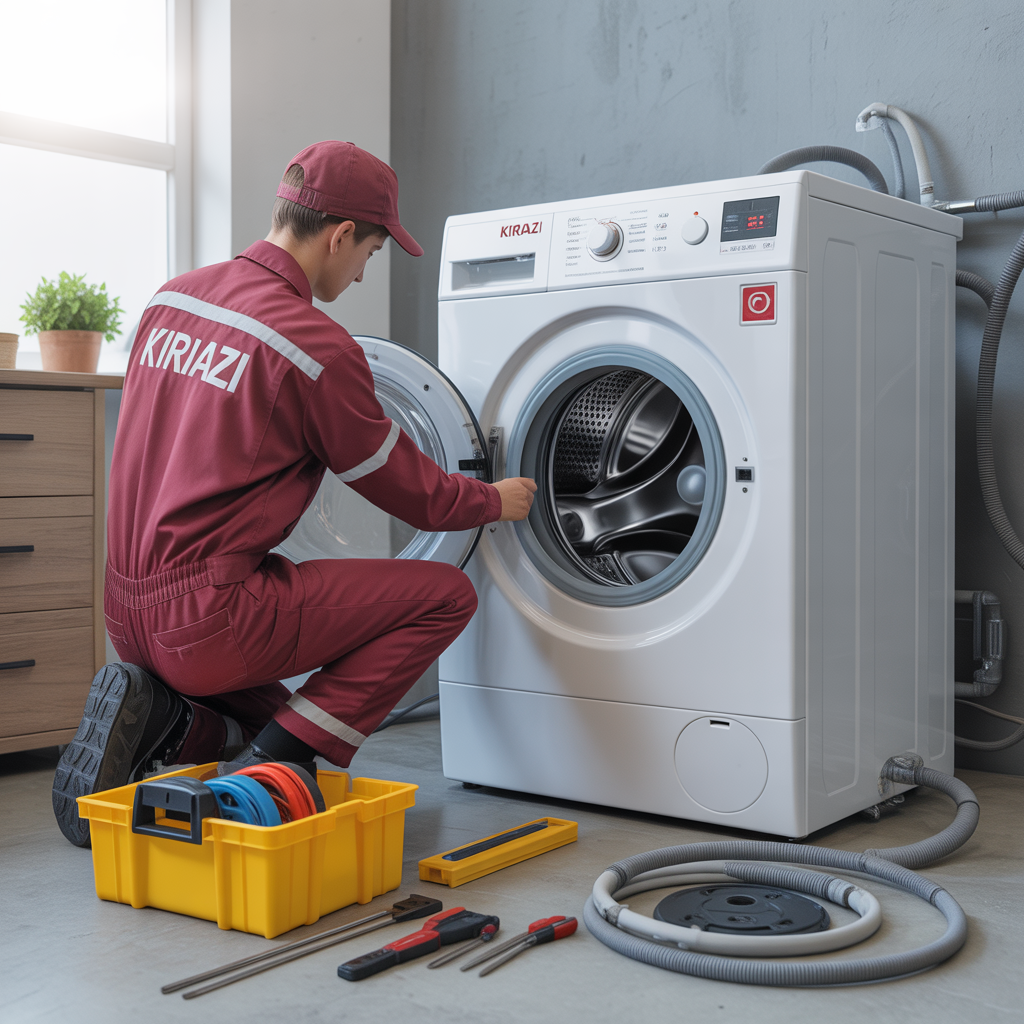 صيانة غسالات كريازي في المنيب - دعم فني وقطع غيار اصلية